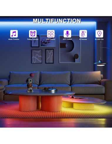Controlador Dimmer MIWISE para Tiras LED RGB COB 4 Pines