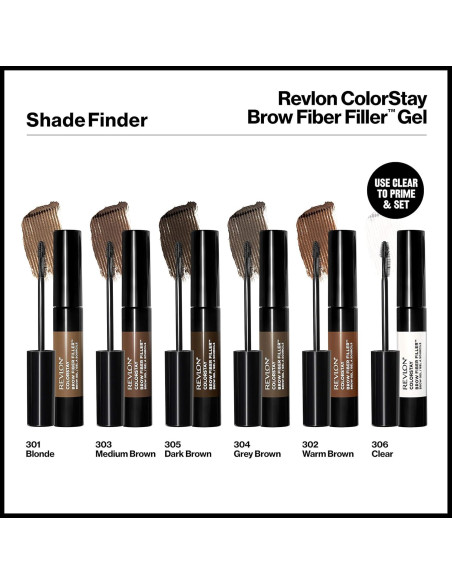 Gel para Cejas Volumizador Revlon Color Stay 6.8 ml Rubio