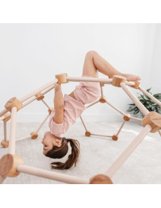 Gimnasio de Juego Comfy Cubs Rosa para Niños 3-6 Años 2