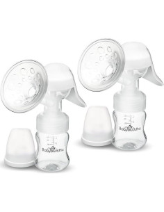 Bomba de Pecho Manual BabyBuddha - Paquete de 2, Sin Cable, Higiénica 2