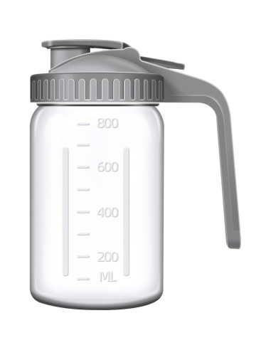 Jarra de Leche Materna OFDMNY 0.91L Vidrio Hermético con Tapa