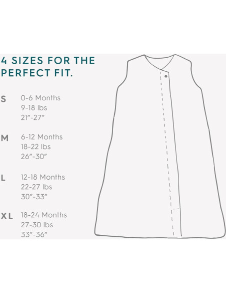 Saco de Dormir Muselina Algodón Amigos Dino 0-6 Meses 1.1 TOG