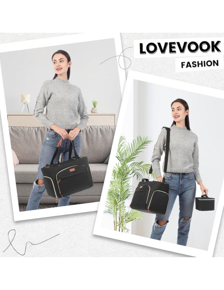 Bolsa de Extractor de Leche LOVEVOOK Set 3 Piezas Negra