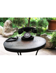 Teléfono Retro Opis FunkyFon Negro - Marcación Rotativa 2
