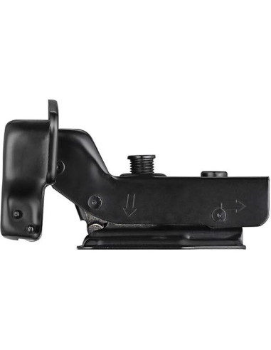 Bisagras de gabinete JQK negras cierre suave 100 4 unidades