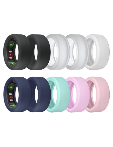 Paquete de 10 Cubiertas de Silicona para RingConn Gen 2 - S