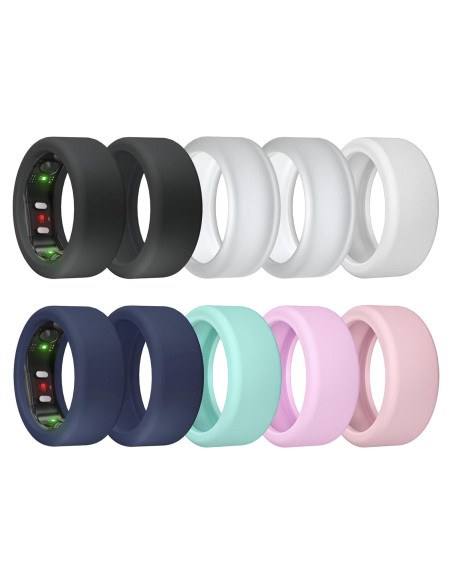 Paquete de 10 Cubiertas de Silicona para RingConn Gen 2 - S