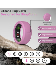 Paquete de 10 Cubiertas de Silicona para RingConn Gen 2 - S 2