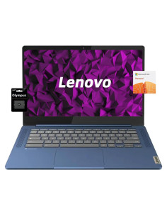 Laptop Lenovo Chromebook 14" FHD, 8 Núcleos MediaTek, 4GB RAM, 128GB SSD, Azul Abismo