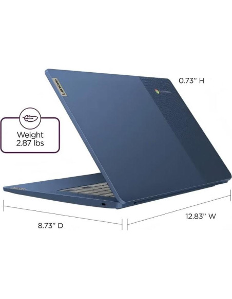 Laptop Lenovo Chromebook 14" FHD, 8 Núcleos MediaTek, 4GB RAM, 128GB SSD, Azul Abismo