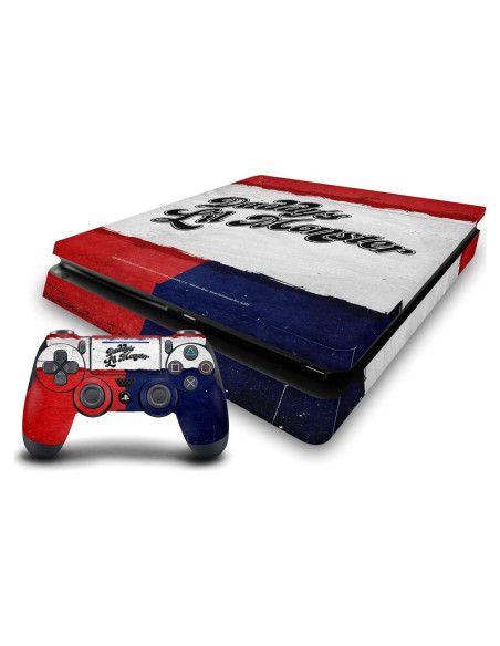 Etiqueta de Vinilo Harley Quinn para PS4 Slim - Head Case