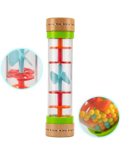 Rainmaker Musfunny 20 cm Juguete Sensorial para Bebés Arcoíris 2