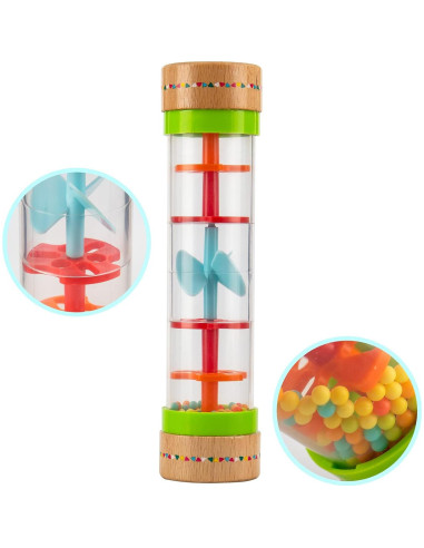 Rainmaker Musfunny 20 cm Juguete Sensorial para Bebés Arcoíris