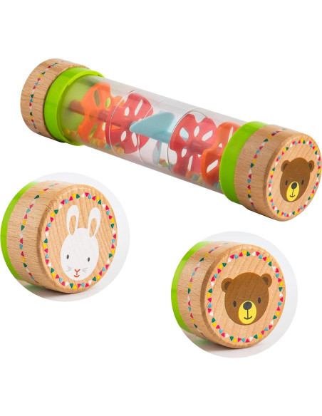 Rainmaker Musfunny 20 cm Juguete Sensorial para Bebés Arcoíris