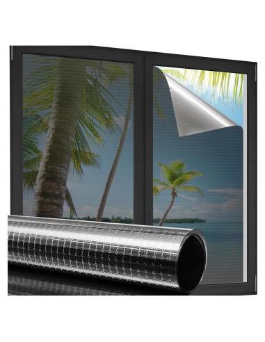 Película de Ventana Unidireccional Beautysaid 44.5x200cm Anti UV