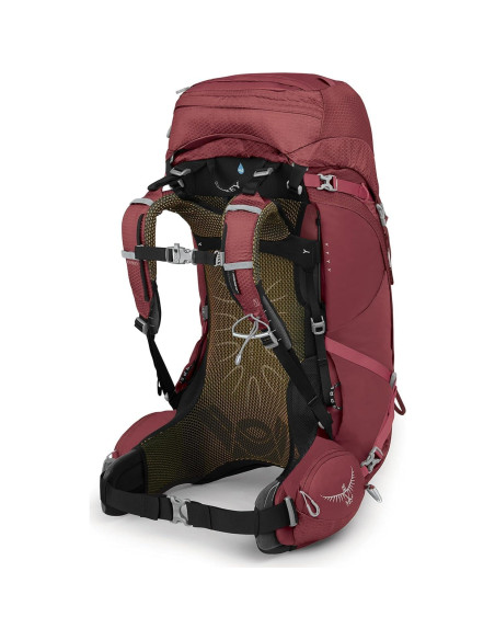 Mochila de Senderismo Osprey Aura AG 50L Mujeres Rojo