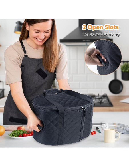 Bolsa de Transporte para Olla de Cocina Lenta BAGSPRITE 6-8 Qt