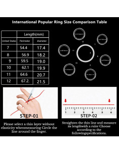 Anillo Inteligente Viohead 7 Negro - Rastreador de Salud y Fitness 2