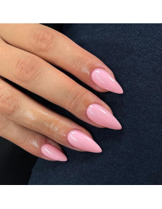 Uñas Postizas Almendra Rosa Bebé KXAMELIE 48 Pcs Reutilizables 2