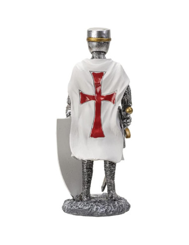 Figurita Caballero Cruzado con Escudo Pacific Trading 20.96 cm