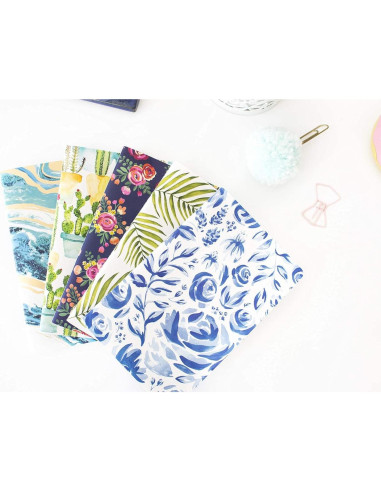 Set de 5 Cuadernos de Campo Bloom Daily Planners 8.9x14 cm