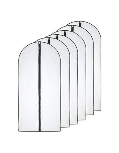 Bolsa para Prendas HomeClean 61x102 cm - Juego de 6, Negra