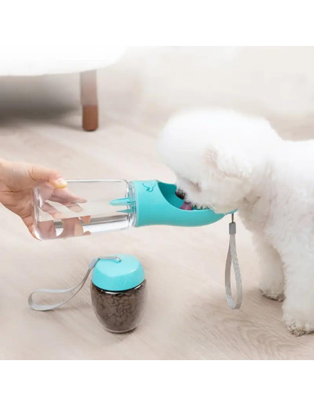 Botella de Agua para Perros ZHEJIANG 350 ml Portátil a Prueba de Fugas