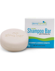 Champú Sólido DermaHarmony 2% Zinc Pyrithione Menta 113g 2