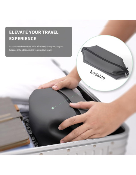 Bolsa de Aseo CONTAIL 3L de Silicona Impermeable Gris