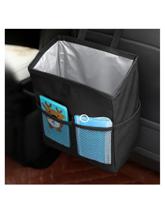 Bolsa de Basura para Auto FALVFUN 3.5L Impermeable Negra
