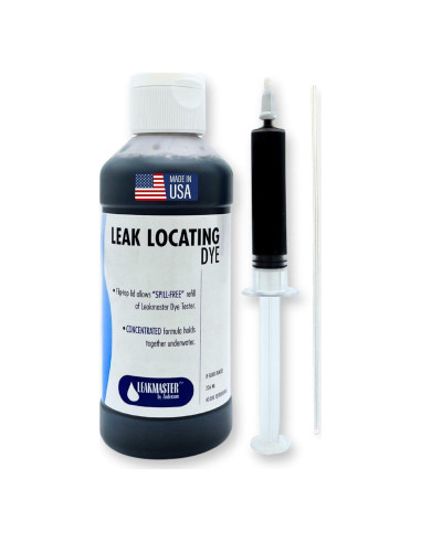 Kit de Detección de Fugas Leakmaster Anderson - 8 oz Tinte Azul