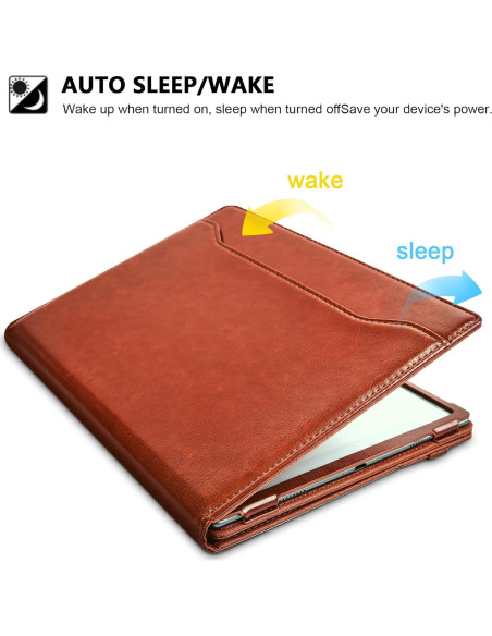 Funda E NET-CASE para Onyx Boox GO 10.3" ePaper Marrón