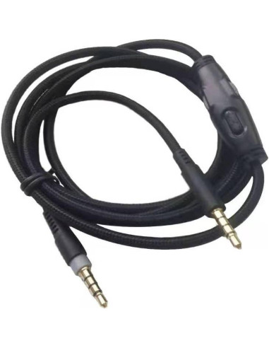 Cable de Audio de Reemplazo Toeasor 1.5m para HyperX y Logitech