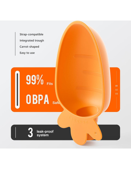 Dispensador de Agua Portátil para Perros Li & Zhao - Silicona Plegable