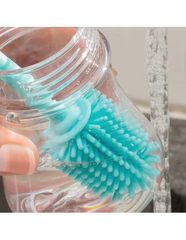 Cepillo de Botellas Chicco de Silicona 24.1 cm Antideslizante