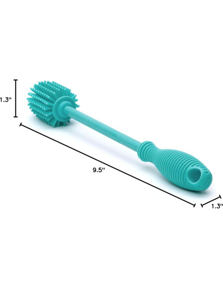 Cepillo de Botellas Chicco de Silicona 24.1 cm Antideslizante