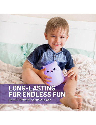 Luz Nocturna Lumipets Junior Astronaut Silicona 9 Colores