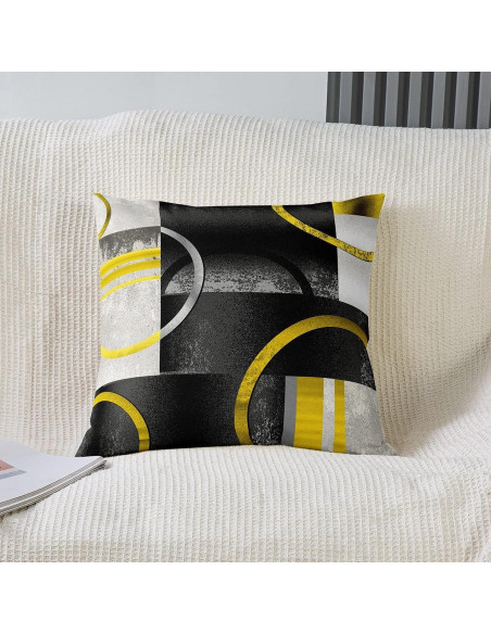 Fundas de Almohada Geométricas Feelyou 40x40 cm Juego de 2