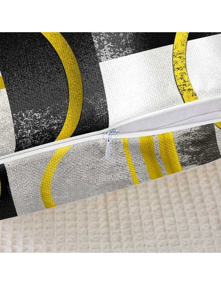 Fundas de Almohada Geométricas Feelyou 40x40 cm Juego de 2