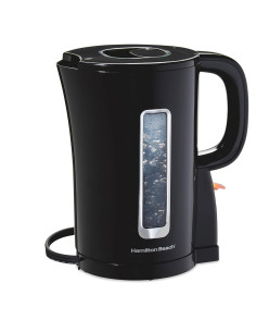 Hervidor Eléctrico Hamilton Beach 1.7L Negro, Apagado Automático