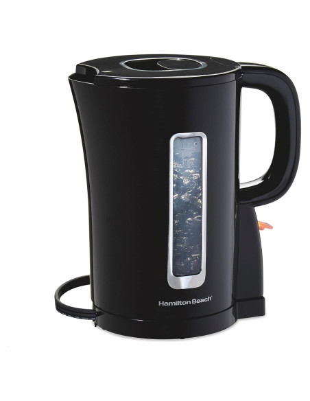 Hervidor Eléctrico Hamilton Beach 1.7L Negro, Apagado Automático