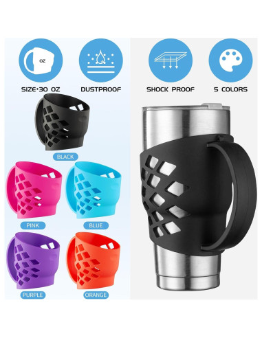 Manga de Silicona Antideslizante TRINENOX para Vasos 30 oz