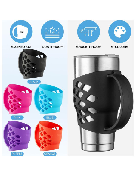 Manga de Silicona Antideslizante TRINENOX para Vasos 30 oz