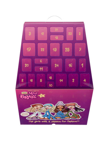 Calendario de Adviento Bratz Minis MGA - 25 Sorpresas Y2K