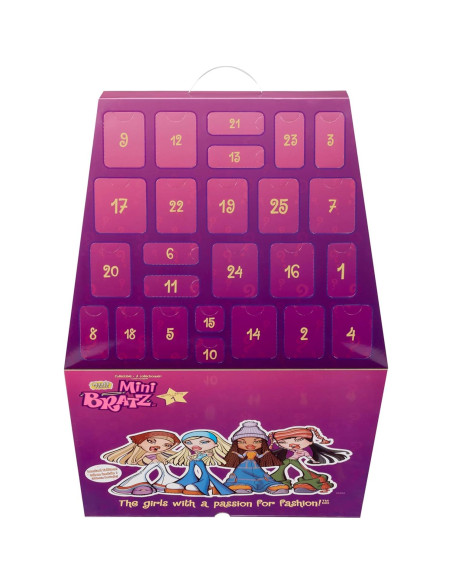 Calendario de Adviento Bratz Minis MGA - 25 Sorpresas Y2K