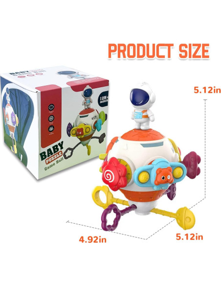 Cubo de Actividades Montessori WYCYJU 8 en 1 para Bebés