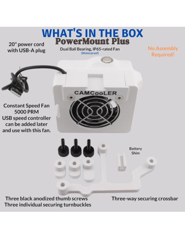 Ventilador de Enfriamiento CAMCooLER 9Thirteen para GoPro HERO