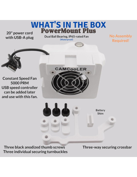 Ventilador de Enfriamiento CAMCooLER 9Thirteen para GoPro HERO