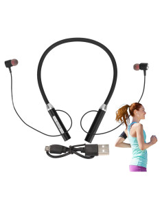 Auriculares Inalámbricos Bluetooth ZJchao IPX5 Banda de Cuello