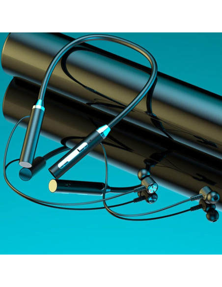 Auriculares Inalámbricos Bluetooth ZJchao IPX5 Banda de Cuello